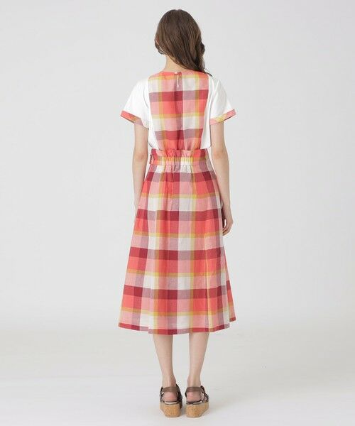 BLUE LABEL / BLACK LABEL CRESTBRIDGE / ブルーレーベル / ブラックレーベル・クレストブリッジ  ミニ・ひざ丈スカート | クレストブリッジチェックサイドベルトフレアスカート | 詳細3