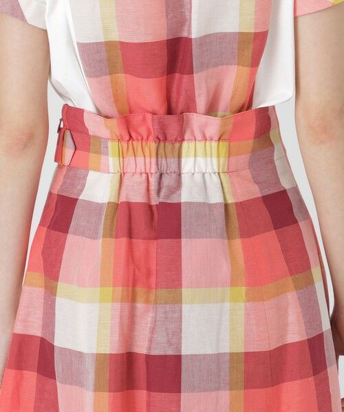 BLUE LABEL / BLACK LABEL CRESTBRIDGE / ブルーレーベル / ブラックレーベル・クレストブリッジ  ミニ・ひざ丈スカート | クレストブリッジチェックサイドベルトフレアスカート | 詳細5