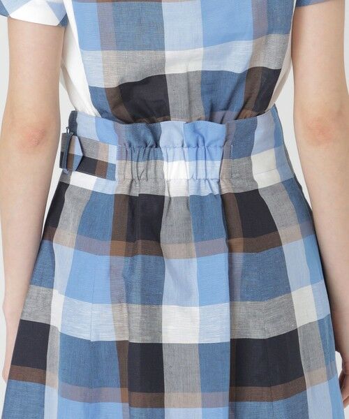 BLUE LABEL / BLACK LABEL CRESTBRIDGE / ブルーレーベル / ブラックレーベル・クレストブリッジ  ミニ・ひざ丈スカート | クレストブリッジチェックサイドベルトフレアスカート | 詳細11