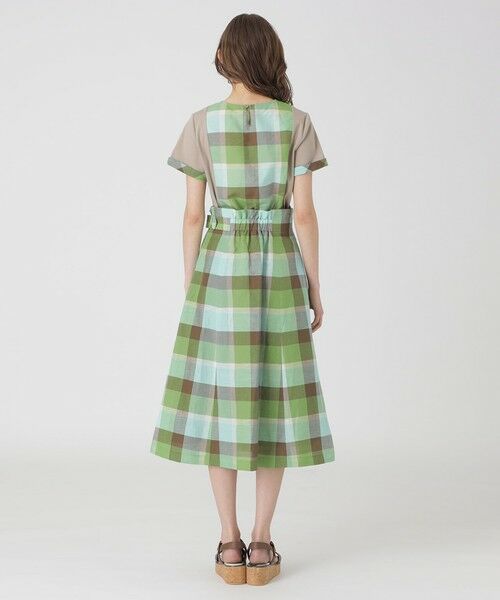 BLUE LABEL / BLACK LABEL CRESTBRIDGE / ブルーレーベル / ブラックレーベル・クレストブリッジ  ミニ・ひざ丈スカート | クレストブリッジチェックサイドベルトフレアスカート | 詳細15