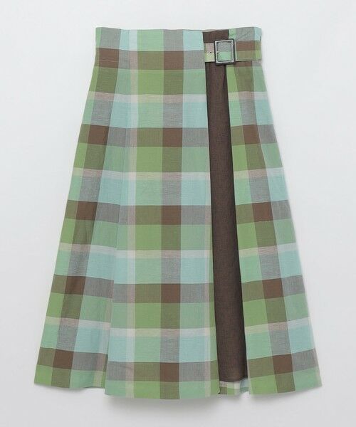 BLUE LABEL / BLACK LABEL CRESTBRIDGE / ブルーレーベル / ブラックレーベル・クレストブリッジ  ミニ・ひざ丈スカート | クレストブリッジチェックサイドベルトフレアスカート | 詳細18