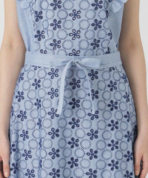 BLUE LABEL / BLACK LABEL CRESTBRIDGE / ブルーレーベル / ブラックレーベル・クレストブリッジ  ミニ・ひざ丈スカート | シャンブレーレーススカート | 詳細10