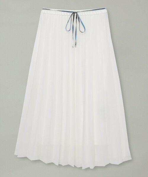 BLUE LABEL / BLACK LABEL CRESTBRIDGE / ブルーレーベル / ブラックレーベル・クレストブリッジ  ミニ・ひざ丈スカート | ガーゼライクツイルプリーツスカート | 詳細7
