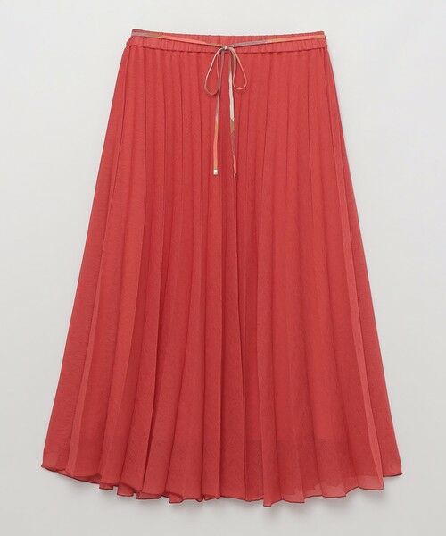 BLUE LABEL / BLACK LABEL CRESTBRIDGE / ブルーレーベル / ブラックレーベル・クレストブリッジ  ミニ・ひざ丈スカート | ガーゼライクツイルプリーツスカート | 詳細14