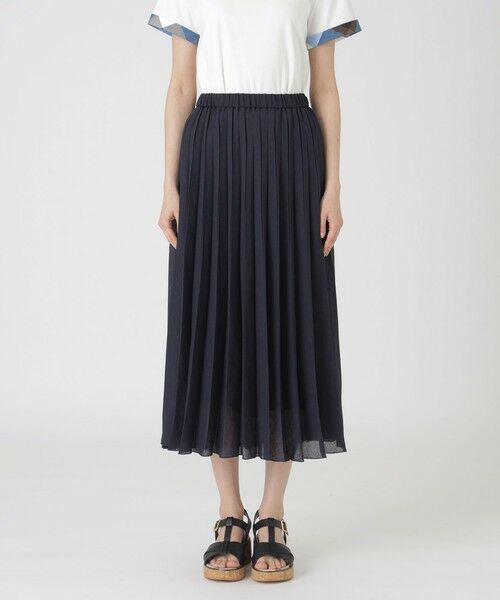 BLUE LABEL CRESTBRIDGE プリーツスカート プリーツスカート｜BLUE LABEL CRESTBRIDGE(ブルーレーベル