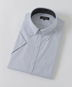 BLUE LABEL / BLACK LABEL CRESTBRIDGE / ブルーレーベル / ブラックレーベル・クレストブリッジ  シャツ・ブラウス | トリコットカラミ調ハーフボタンダウンシャツ