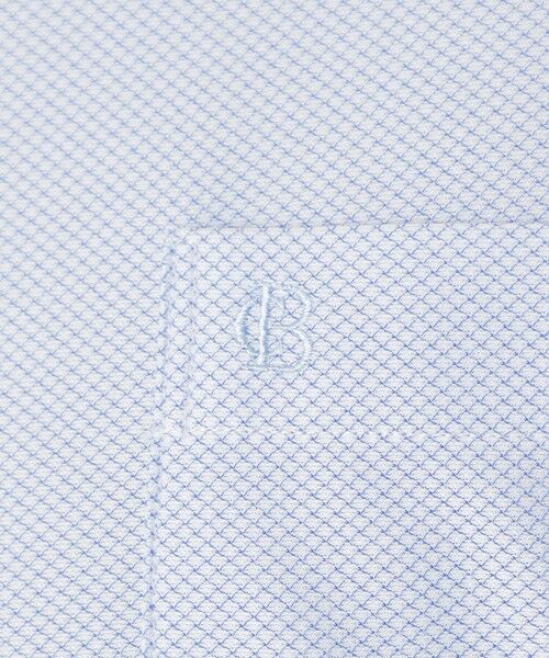 BLUE LABEL / BLACK LABEL CRESTBRIDGE / ブルーレーベル / ブラックレーベル・クレストブリッジ  シャツ・ブラウス | トリコットカラミ調ハーフボタンダウンシャツ | 詳細12