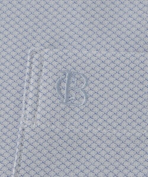 BLUE LABEL / BLACK LABEL CRESTBRIDGE / ブルーレーベル / ブラックレーベル・クレストブリッジ  シャツ・ブラウス | トリコットカラミ調ハーフボタンダウンシャツ | 詳細13