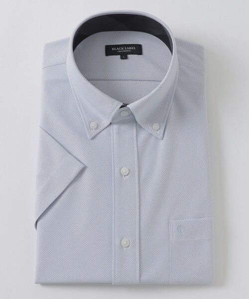 BLUE LABEL / BLACK LABEL CRESTBRIDGE / ブルーレーベル / ブラックレーベル・クレストブリッジ  シャツ・ブラウス | トリコットカラミ調ハーフボタンダウンシャツ | 詳細14