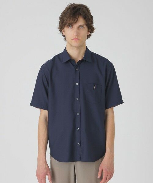 BLUE LABEL / BLACK LABEL CRESTBRIDGE / ブルーレーベル / ブラックレーベル・クレストブリッジ  シャツ・ブラウス | スマートテックガーズマンオックスシャツ（ネイビー1）