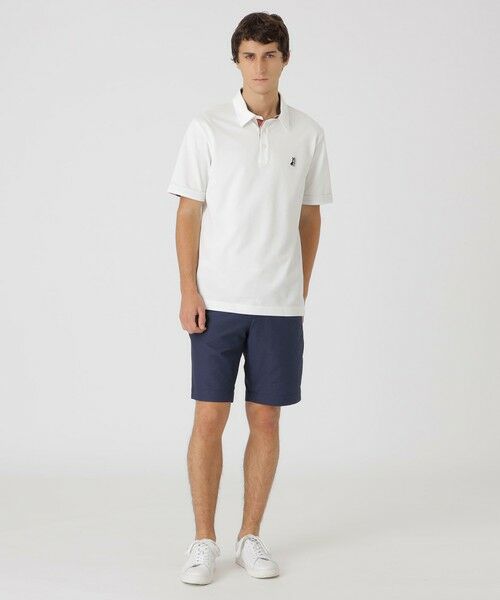 BLUE LABEL / BLACK LABEL CRESTBRIDGE / ブルーレーベル / ブラックレーベル・クレストブリッジ  カットソー | 【一部店舗限定】ブリティッシュコーギーワッペンポロシャツ | 詳細1