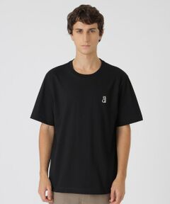 ブラックレーベル クレストブリッジ L メンズ Tシャツ 半袖 シアサッカー サッカータックエンブロイダリーTシャツ（カットソー）｜BLACK
