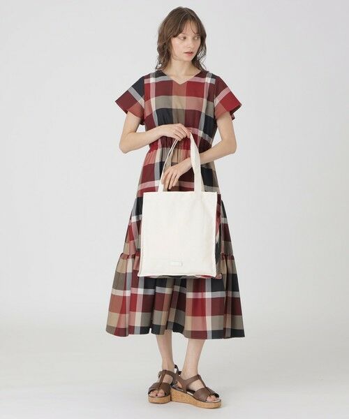 BLUE LABEL / BLACK LABEL CRESTBRIDGE / ブルーレーベル / ブラックレーベル・クレストブリッジ  ショルダーバッグ | 【原宿本店限定】パーシャルクレストブリッジチェックトートバッグ | 詳細2