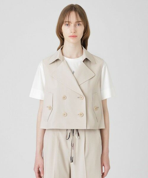 BLUE LABEL / BLACK LABEL CRESTBRIDGE / ブルーレーベル / ブラックレーベル・クレストブリッジ  その他アウター | ハイカウントナノショートベスト | 詳細10