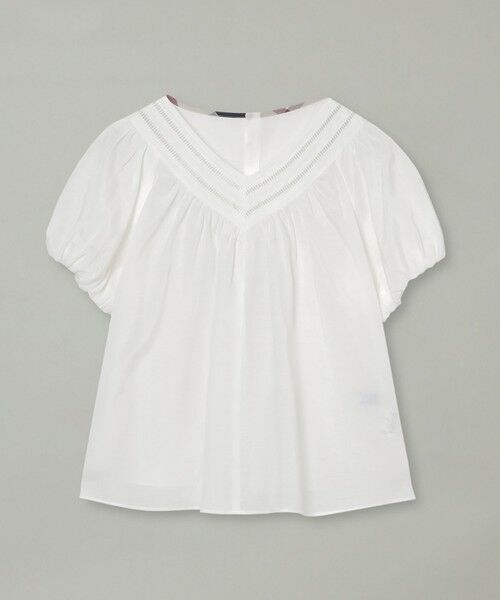 BLUE LABEL / BLACK LABEL CRESTBRIDGE / ブルーレーベル / ブラックレーベル・クレストブリッジ  シャツ・ブラウス | シルキーローンボリュームブラウス | 詳細4