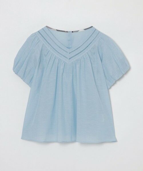 BLUE LABEL / BLACK LABEL CRESTBRIDGE / ブルーレーベル / ブラックレーベル・クレストブリッジ  シャツ・ブラウス | シルキーローンボリュームブラウス | 詳細8