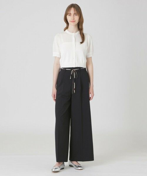 BLUE LABEL / BLACK LABEL CRESTBRIDGE / ブルーレーベル / ブラックレーベル・クレストブリッジ  その他パンツ | ハイカウントナノワイドパンツ | 詳細1