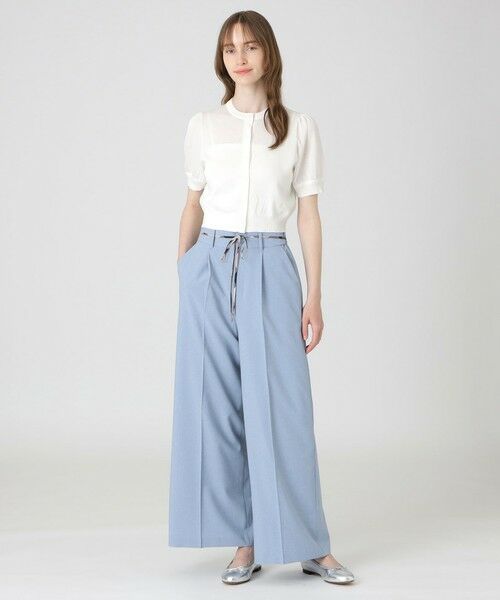 BLUE LABEL / BLACK LABEL CRESTBRIDGE / ブルーレーベル / ブラックレーベル・クレストブリッジ  その他パンツ | ハイカウントナノワイドパンツ | 詳細8