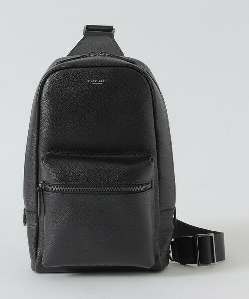 シュリンクレザーボディバッグ （ショルダーバッグ）｜BLUE