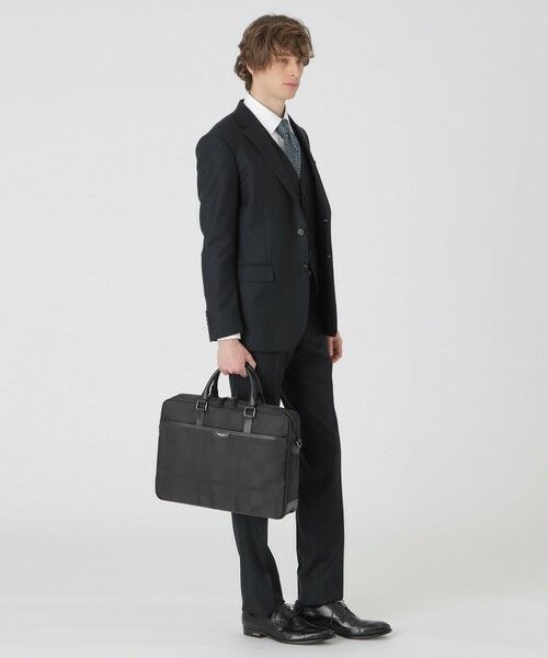 BLUE LABEL ビジネスバッグ 黒 BLUE LABEL / BLACK LABEL CRESTBRIDGE｜シャドークレスト