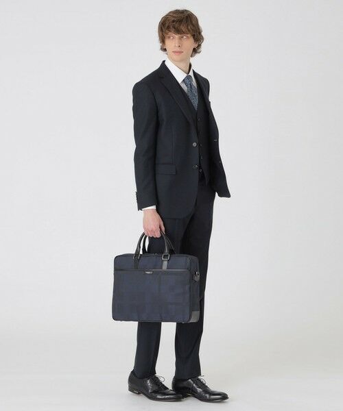BLUE LABEL / BLACK LABEL CRESTBRIDGE / ブルーレーベル / ブラックレーベル・クレストブリッジ  ショルダーバッグ | 【一部店舗限定】シャドークレストブリッジチェックブリーフバッグ | 詳細8