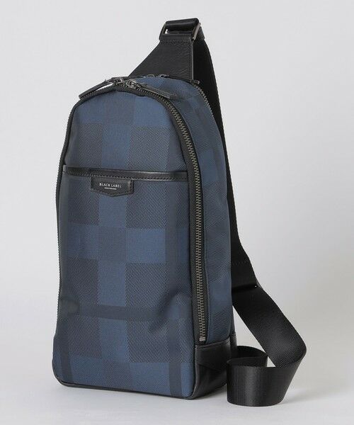 BLUE LABEL / BLACK LABEL CRESTBRIDGE / ブルーレーベル / ブラックレーベル・クレストブリッジ  ショルダーバッグ | 【一部店舗限定】シャドークレストブリッジチェックボディバッグ（ブルー2）