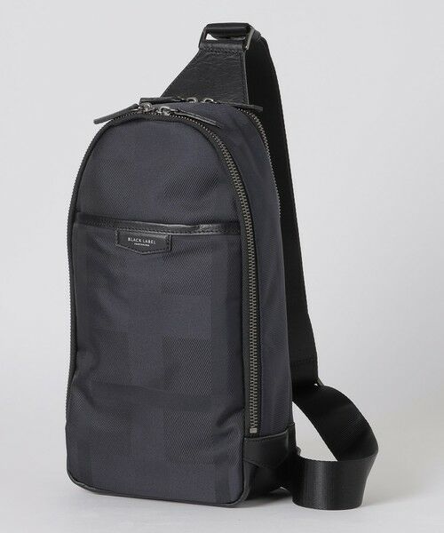 BLUE LABEL / BLACK LABEL CRESTBRIDGE / ブルーレーベル / ブラックレーベル・クレストブリッジ  ショルダーバッグ | 【一部店舗限定】シャドークレストブリッジチェックボディバッグ（ネイビー1）