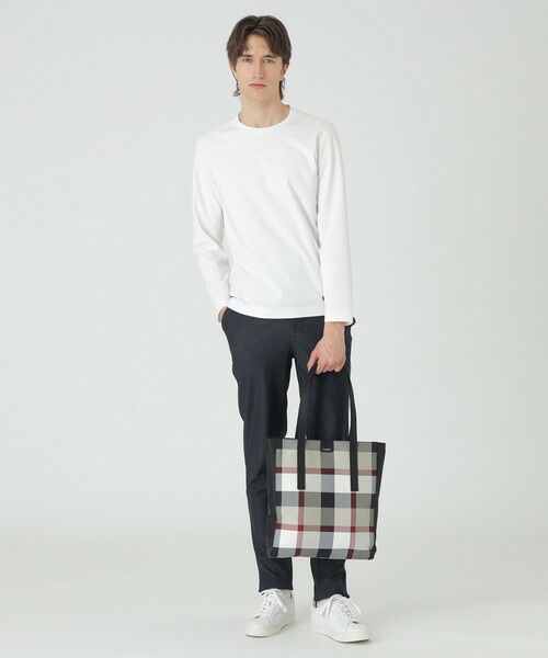 ⭐美品⭐ ブラックレーベルクレストブリッジ チェック ナイロン トートバッグ セール】 【一部店舗限定】ナイロンオックスクレストブリッジ