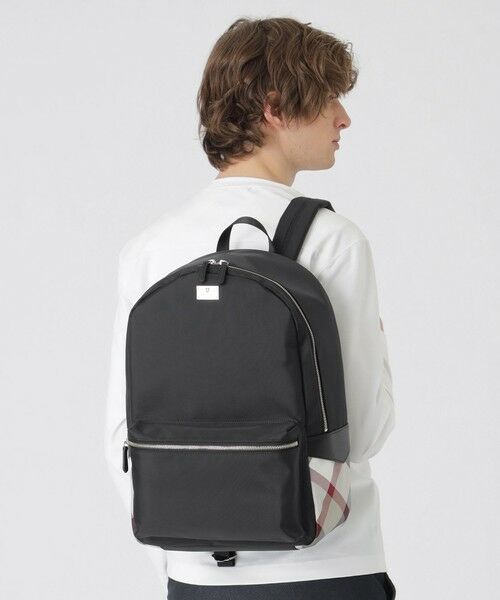 BLUE LABEL / BLACK LABEL CRESTBRIDGE / ブルーレーベル / ブラックレーベル・クレストブリッジ  ショルダーバッグ | 【一部店舗限定】ナイロンオックスクレストブリッジチェックバックパック | 詳細7