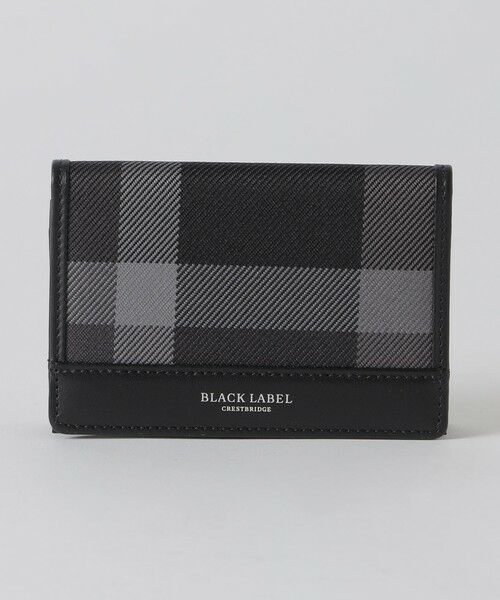 BLUE LABEL / BLACK LABEL CRESTBRIDGE / ブルーレーベル / ブラックレーベル・クレストブリッジ  財布・コインケース・マネークリップ | トーナルクレストブリッジチェックカードケース | 詳細4