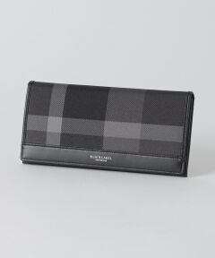 エンボスチェック2つ折りウォレット （財布・コインケース