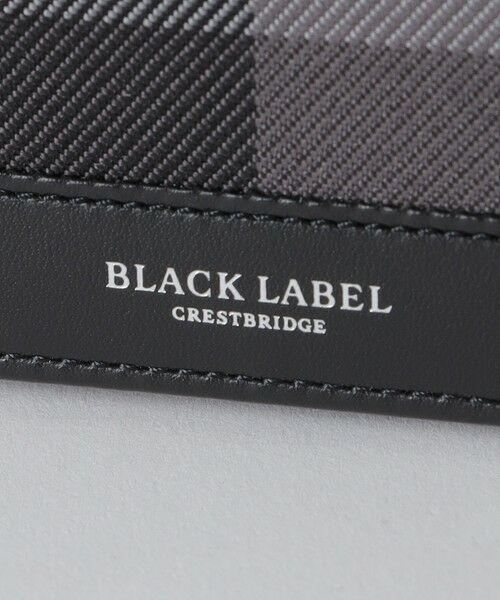 BLUE LABEL / BLACK LABEL CRESTBRIDGE / ブルーレーベル / ブラックレーベル・クレストブリッジ  財布・コインケース・マネークリップ | トーナルクレストブリッジチェックロングウォレット | 詳細4