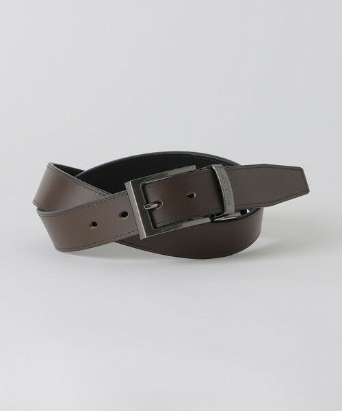 BLUE LABEL / BLACK LABEL CRESTBRIDGE / ブルーレーベル / ブラックレーベル・クレストブリッジ  ベルト・サスペンダー | エンボスクレストブリッジチェックリバーシブルベルト | 詳細1
