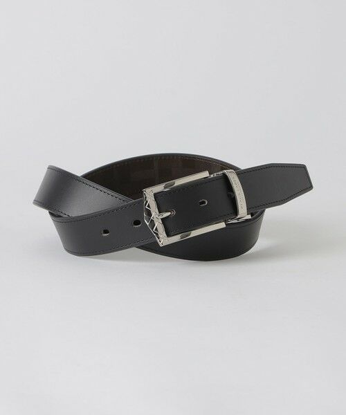 BLUE LABEL / BLACK LABEL CRESTBRIDGE / ブルーレーベル / ブラックレーベル・クレストブリッジ  ベルト・サスペンダー | チェックバックルエンボスクレストブリッジチェックリバーシブルベルト | 詳細5