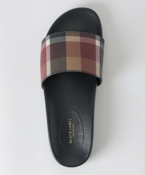 BLUE LABEL / BLACK LABEL CRESTBRIDGE / ブルーレーベル / ブラックレーベル・クレストブリッジ  スニーカー | 【渋谷店・WEB限定】PVCレッドクレストブリッジチェックサンダル | 詳細1