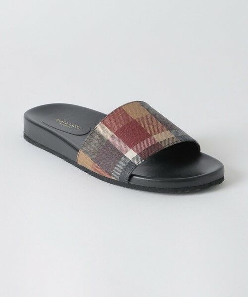 BLUE LABEL / BLACK LABEL CRESTBRIDGE / ブルーレーベル / ブラックレーベル・クレストブリッジ  スニーカー | 【渋谷店・WEB限定】PVCレッドクレストブリッジチェックサンダル | 詳細3