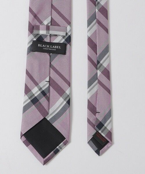 BLUE LABEL / BLACK LABEL CRESTBRIDGE / ブルーレーベル / ブラックレーベル・クレストブリッジ  ネクタイ | 【一部店舗限定】バスケットカラーチェックタイ | 詳細1