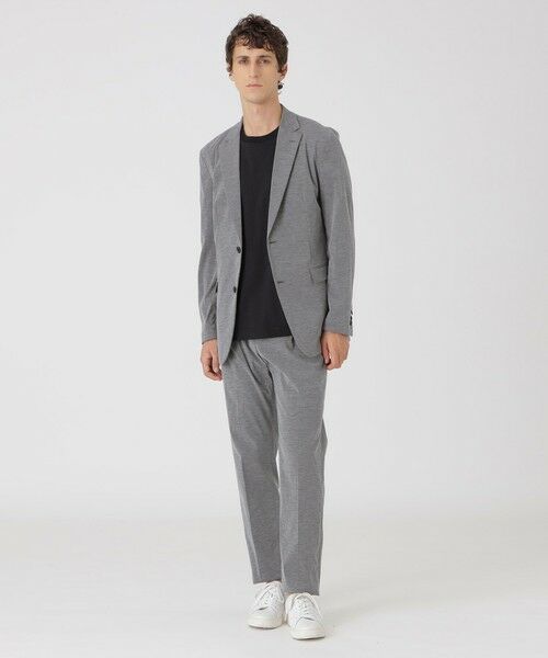 BLUE LABEL / BLACK LABEL CRESTBRIDGE / ブルーレーベル / ブラックレーベル・クレストブリッジ  テーラードジャケット | メランジワッシャーナイロンジャケット | 詳細1