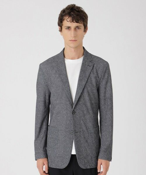 BLUE LABEL / BLACK LABEL CRESTBRIDGE / ブルーレーベル / ブラックレーベル・クレストブリッジ  テーラードジャケット | メランジプリントライトブリーズジャケット | 詳細2