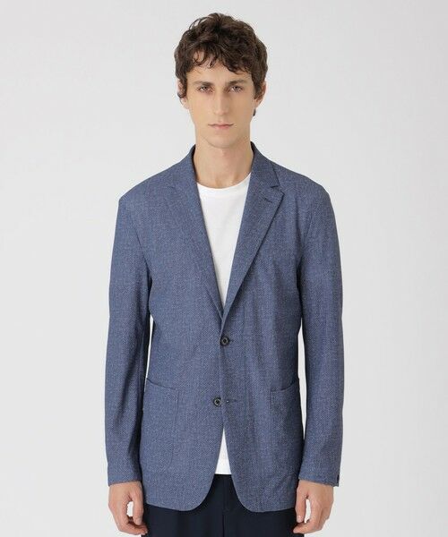 BLUE LABEL / BLACK LABEL CRESTBRIDGE / ブルーレーベル / ブラックレーベル・クレストブリッジ  テーラードジャケット | メランジプリントライトブリーズジャケット | 詳細10
