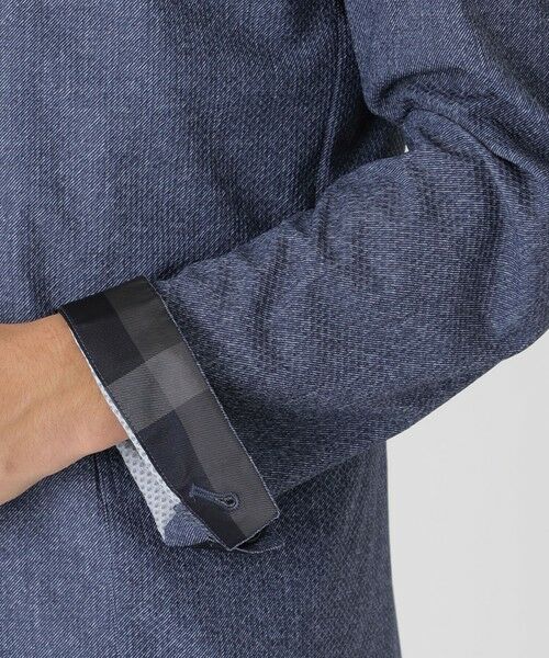 BLUE LABEL / BLACK LABEL CRESTBRIDGE / ブルーレーベル / ブラックレーベル・クレストブリッジ  テーラードジャケット | メランジプリントライトブリーズジャケット | 詳細13