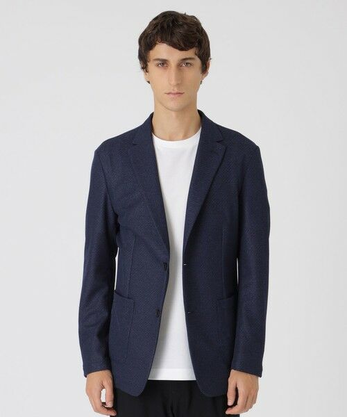 BLUE LABEL / BLACK LABEL CRESTBRIDGE/ブルーレーベル / ブラックレーベル・クレストブリッジ 【一部店舗限定】メランジカルゼカーディガンジャケット ネイビー1 LL BLUE LABEL / BLACK LABEL CRESTBRIDGE/ブルーレーベル / ブラックレーベル・クレストブリッジ 【一部店舗限定】メランジカルゼカーディガンジャケット ネイビー1 LL