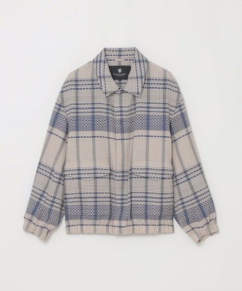 BLUE LABEL / BLACK LABEL CRESTBRIDGE / ブルーレーベル / ブラックレーベル・クレストブリッジ  その他アウター | シアーチェックミリタリーブルゾン | 詳細7