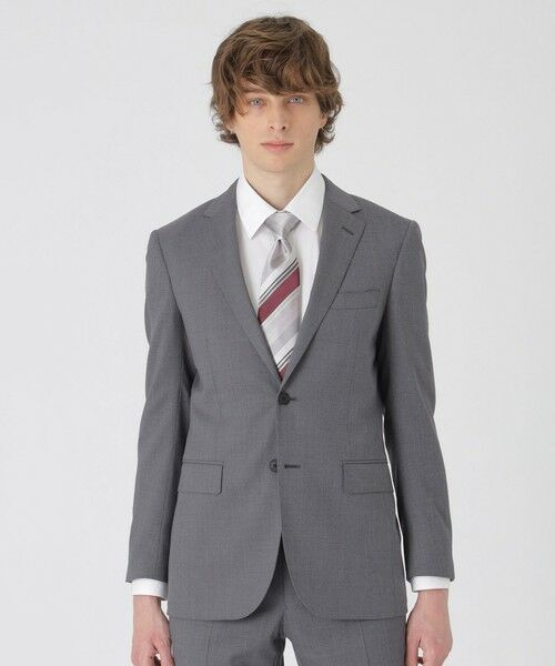 BLUE LABEL / BLACK LABEL CRESTBRIDGE/ブルーレーベル / ブラックレーベル・クレストブリッジ 【一部店舗限定】シャークスキンスーツ グレー3 40 BLUE LABEL / BLACK LABEL CRESTBRIDGE/ブルーレーベル / ブラックレーベル・クレストブリッジ 【一部店舗限定】シャークスキンスーツ グレー3 40