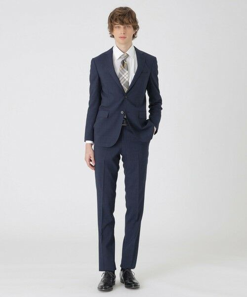 BLUE LABEL / BLACK LABEL CRESTBRIDGE / ブルーレーベル / ブラックレーベル・クレストブリッジ  セットアップ | 【一部店舗限定】ブルーグレンチェックスーツ | 詳細1