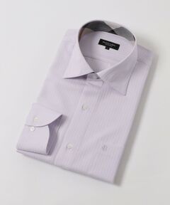 BLUE LABEL / BLACK LABEL CRESTBRIDGE / ブルーレーベル / ブラックレーベル・クレストブリッジ  シャツ・ブラウス | 【一部店舗限定】テクニカルシャドーストライプセミワイドカラーシャツ