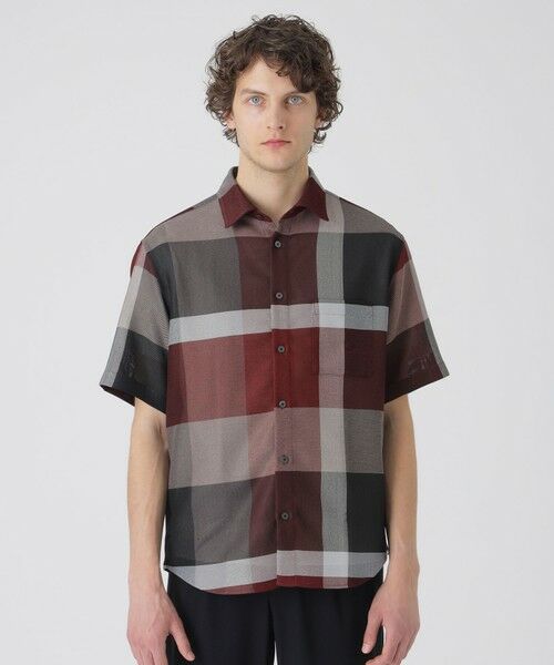 BLUE LABEL / BLACK LABEL CRESTBRIDGE / ブルーレーベル / ブラックレーベル・クレストブリッジ  シャツ・ブラウス | クレストブリッジチェックカラミシャツ | 詳細2