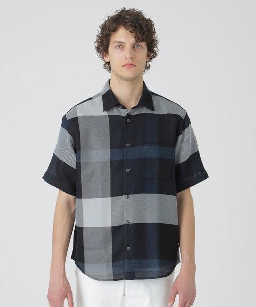 BLUE LABEL / BLACK LABEL CRESTBRIDGE / ブルーレーベル / ブラックレーベル・クレストブリッジ  シャツ・ブラウス | クレストブリッジチェックカラミシャツ | 詳細7