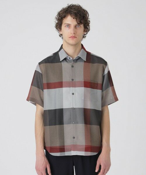 BLUE LABEL / BLACK LABEL CRESTBRIDGE / ブルーレーベル / ブラックレーベル・クレストブリッジ  シャツ・ブラウス | クレストブリッジチェックカラミシャツ | 詳細12