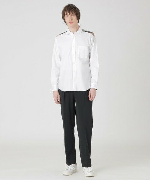 BLUE LABEL / BLACK LABEL CRESTBRIDGE / ブルーレーベル / ブラックレーベル・クレストブリッジ  シャツ・ブラウス | 【一部店舗限定】ショルダーチェックシャツ | 詳細1